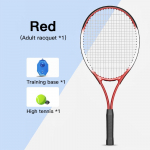 Tennisetreeneri tagasil&ouml;&ouml;gipall n&ouml;&ouml;riga tenniseharjutuse tagasil&ouml;&ouml;givarustuse treener sulgpall soolo sinine