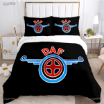 Casal Daf Veoauto Aastaringsed Tekikatted Tekid Voodipesukomplektid Pehme Tekikate Ja Padjap&uuml;&uuml;rid Poistele &Uuml;he/Kahekohaline/Queen/King EU Single(135*200cm)3pcs