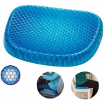 Egg Sitter Seat Cushion Coussin orthop&eacute;dique de si&egrave;ge de gel nid d'abeille respirable Coussin de confort en mousse m&eacute;moire Coussin d