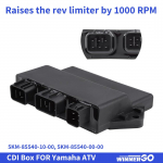 12V CDI plokk Yamaha Grizzly 660 YFM660F YFM660FG YFM660FA 600cc ATVdele Osad 5KM-85540-10-00 5KM855400000 p/min 1000