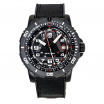 Luminox ICE-SAR Arctic Kummirihm Must sihver Kvarts Sukelduja kell XL.1081 200M Meeste kell must