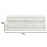 1 tk matkaauto k&uuml;lmiku ventilatsiooniava kinnitusrest 62445480 Karavani jaoks Matkaautole Auto Siseosade Tarvikud valge