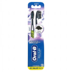 Oral-B, Pro-Flex Charcoal hambahari, pehme, 2 hambaharja