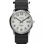 TIMEX EasyReader Meeste kvartskell mineraalklaasi, valge sihverplaadi ja messingkorpusega, TW2U84900 [Ehtne]