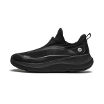 Li Ning SOFT GO Textile, Synthetic Leather Slip Resistant Abrasion Resistant Low top Casual Shoes Men's Black AGLU105-1 41