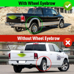 Dodge Ram 1500 2500 3500 2009-2018 2014 2015 2016 2017 jaoks Poritiiva Laiendid Poriklapid Splash Guardid Porikaitse Mud Flaps auto Tarvikud