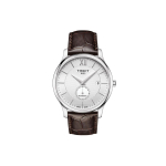TISSOT Junya Kollektsioon Automaatne Mehaaniline Liikumine 30m Veekindlus Meeste Kellad Kell 40mm Valge sihverplaat T063.428.16.038.00 Silver Black