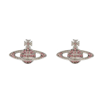Vivienne Westwood Mini Bas Relief Kristall Saturn Messingist K&otilde;rvar&otilde;ngad Naiste k&otilde;rvar&otilde;ngad H&otilde;be Roosa 6202003302P207P207 Box