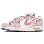 Jordan Air Jordan 1 Low top Vintage Basketball Shoes GS Light Pink 553560-053(Team27-AJ) 35.5