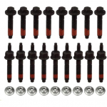 V&auml;ljalaskekollektori poldid ja mutrid Jeep Commander Grand Cherokee Dodge Ram 1500 2500 3500 Pikap Chrysler 300 Aspen 5.7L V8 6509544AA 03309 jaoks