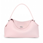&Uuml;he &otilde;larihmaga Crossbody kott, Ehtne nahast k&auml;ekott, Lihtne ja moekas, Mitmek&uuml;lgne aksessuaar. roosa