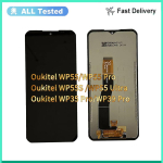 LCD-ekraani ja digiteerija t&auml;ielik koostis Oukitel WP55 WP55 Pro WP35 Pro WP39 Pro jaoks gray