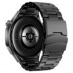 Titaanrihm 22mm Huawei Watch GT 6 5 46mm GT6 GT5 jaoks K&auml;ev&otilde;ru l&uuml;lidega Huawei Watch 5 4 3 / GT6 / Ultimate 2 jaoks 22mm must