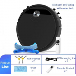 RS800 APP Control robottolmuimeja 3in1 p&uuml;hkimine black - Remote Control