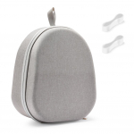 EVA k&otilde;va kandekott Kriimustuskindel peakomplekti kaitsev hoiukott Pritsmekindel Sony PlayStation PULSE Elite juhtmevaba peakomplekti jaoks helehall v&auml;rv