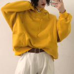 Naiste kapuutsiga dressipluus Fashion Plus Size Fake kaheosaline vabaaja topp pluss fliisist pullover L