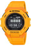 Kella G-Shock G-SQUAD Bluetooth, Materjalid, GBD-300-9JF, Meeste, kollane, keskkonnas&otilde;bralik white