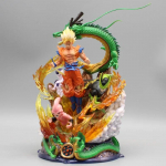 Dragon Ball Mudel Son Goku Anime Kuju 23cm Super Saiyan Goku Kuju Shenron Frieza Buu Cell Mudelid Kogutav M&auml;nguasi Kingitused Gk