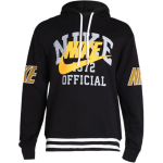 Nike Sportswear Club Fleece pulloveriga kapuutsiga pusa Must DD6169-010 L