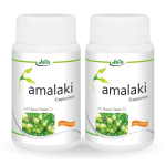 JAIN Amla Kapslid 120 tk X 2 pakki Looduslik Ayurveda Toidulisand Heaoluks ja Energia Toetuseks