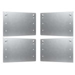 4 tk Naelapeatusplaat Isekeeruv Puidust Naastukaitse Torustiku Juhtmestiku Kipsplaadi Kaitse Tsingitud Naelakaitse Anti-Naela Kaitse 4pcs