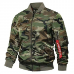 Meeste kevads&uuml;gisene kerge s&otilde;jav&auml;earmee pommitaja jope tuulejakk Softshell Varsity jakid, meeste golf, mood, spordir&otilde;ivad, mantel M