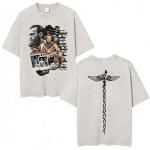 Kuulus Conor McGregor Vintage Pesuga T-s&auml;rk Meestele Naistele Vabaaja Puuvillane L&uuml;hikeste Varrukatega T-s&auml;rk Moodne Gooti Klassikaline T-s&auml;rk M gray