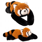 Kaalutud 45 cm pehmo Kaalutud panda pehmo Kaalutud panda &auml;revuse jaoks T&auml;iskasvanute pl&uuml;&uuml;sist m&auml;nguasi Padi Kodu kaunistus 45cm