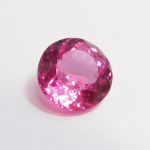SERTIFITSEERITUD Looduslik Roosa Rubiin 13,40 ct Lahtine Kivi &Uuml;mar L&otilde;ige Ripatsi Suurus 14.5 mm approx roosa