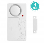 Wsdcam 4-&uuml;hes s&uuml;gavk&uuml;lmiku uksekella alarm, akna turvaalarm, 108 dB vali alarm, ukse avamise sensor, reguleeritav viivitus, k&uuml;lmkapi alarm 1pc