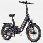 ENGWE L20 3.0 pro-20-tolline kokkupandav m&auml;gi-elektritoega jalgratas, 48V15ah, 250W, maksimaalne s&otilde;iduulatus 90-140 kilomeetrit. must