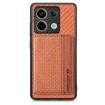 RFID Nahast Kaardihoidja Motorola Moto Edge 60 Pro 50 Fusion 50 Neo 70 Fusion G86 Power G85 G66J G55 G56 G34 G35 G77 5G Funda jaoks MOTO Edge 60 Pro pruun