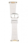 Vivienne Westwood kella rihma/k&auml;epaela asendus, VV006, valge. valge