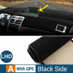Auto Peugeot 307 SW CC 2004 2005 2006 2007 2008 2009 2010 2011 2012 2013 Armatuurlaua P&auml;ikesekaitsekatted Matid V&auml;ltige ValgusePlaate A withGPS Black side