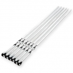 55cm BBQ vardad Pika varrega &Scaron;a&scaron;l&otilde;ki grillvardad Puidust BBQ kahvel Roostevabast terasest V&auml;lik&uuml;lmiku grillimise t&ouml;&ouml;riist Tarvikud