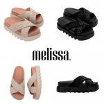Melissa l&otilde;hnavad geelkingad naistele rist-M kummist platvorm Mswcg2tsMp12 beige/230