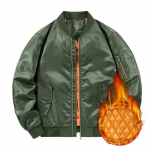 Ameerika pesapallis&auml;rk Kevad ja S&uuml;gis &Otilde;huke Vabaaja Lennuvorm Piloodijakk Meeste Puuvillased R&otilde;ivad M