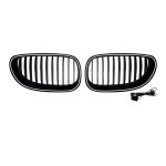 BMW 5. seeriale E60 E61 2004-2010 Kvaliteetne ABS &Uuml;he- ja Kahejoaline LED-neerukujuline iluv&otilde;re Eesmised v&otilde;idus&otilde;iduv&otilde;red L&auml;ikiv must
