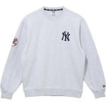 New Era SS25 MLB New York Yankees Logo T&auml;ht &Uuml;mmarguse kaelusega Pusa Pikkade varrukatega Dressipluus Unisex dressipluus Hall 14536464 M white