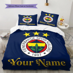Kohandatud nimi Fenerbah&ccedil;e f&auml;nnitooted Voodipesu, Tekikomplekt Tekikate Padjap&uuml;&uuml;r Kodu S&uuml;nnip&auml;evakingitus (1 * tekikott + 2 * padjap&uuml;&uuml;ri, ilma s&uuml;damikuta) 135x200cm white