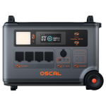 Oscal PowerMax 3600 SE kaasaskantav toitejaam, 3600Wh LiFePO4 aku, 3600W puhas siinuslaine v&auml;ljund, 4500W tippv&otilde;imsus, rakenduse juhtimine Oscal PowerMax 3600SE-YY