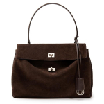 S&uuml;gis ja Talv Uus Suede Matt Nahk Premium Tunnetusega Kott Lukk Kaasaskantav Kaenla alla Commuter &Otilde;lg Kandekott 28cm black