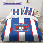 Carlisle United Muster Voodipesukomplekt Tekikate Padjap&uuml;&uuml;r Kodukaunistus Kingitus (1 * tekikott + 2 * padjap&uuml;&uuml;ri, ilma s&uuml;damikuta) 200x200cm
