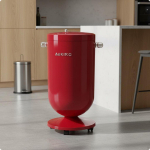 Rattaga pr&uuml;gikast Lihtne liigutada Veerev Moodne v&auml;limus Kaane ja musta v&auml;rviga Pr&uuml;gikast 20L koos Red 20L with Wheel