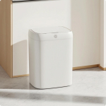 Nutikas pr&uuml;gikast puutevaba kaanega automaatne pr&uuml;gikast vannituppa, magamistuppa, k&ouml;&ouml;ki White_11L 3-mode Recharge