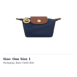 LONGCHAMP Le Pliage Pol&uuml;amiid Nailon M&uuml;ndikott Naiste Merev&auml;esinine 30016089556 One Size 1 blue