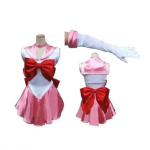 Halloween Anime Kost&uuml;&uuml;m T&auml;iskasvanutele Sailor Moon COS Cosplay Kost&uuml;&uuml;mi Kleidi Komplekt M&auml;ngu &Uuml;likond XL roosa