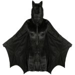 S-4XL suurused Halloweeni nahkhiire kost&uuml;&uuml;m, t&auml;iskasvanute cosplay &uuml;hes t&uuml;kis vampiir n&otilde;id tume nahkhiir kost&uuml;&uuml;m &uuml;likond 4XL black