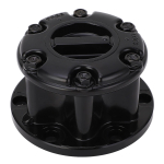 Ratta rummu lukustuskomplekt 43810 60A00 Metallisulam Manuaalsed ratta lukustusrummud Asendus Suzuki SJ410 SJ413 Samurai jaoks black