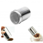 Roostevaba &scaron;okolaadi&scaron;eiker dredge tuhksuhkur sool kakaojahu kohvis&otilde;ela kaas